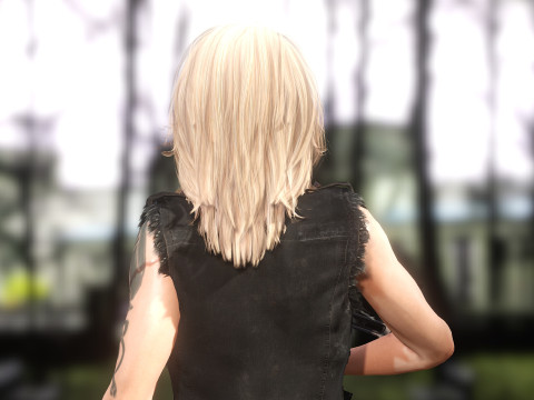 Sexy Sniper 3D Model