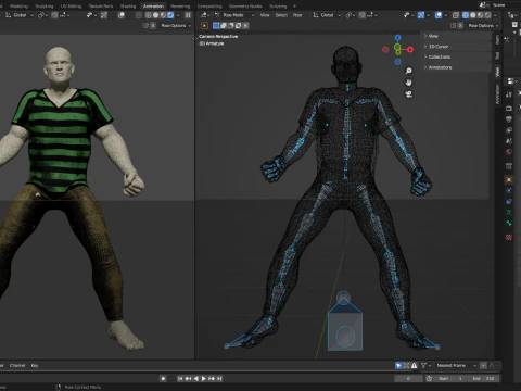 Sandman 3D Model