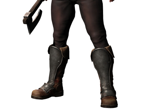 Viking Warrior Modèle 3D