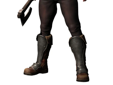 Guerriero vichingo Modello 3D