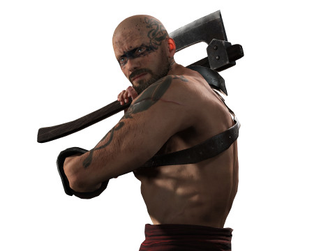 Viking Warrior Modèle 3D