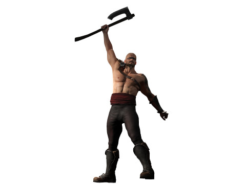 Viking Warrior Modèle 3D