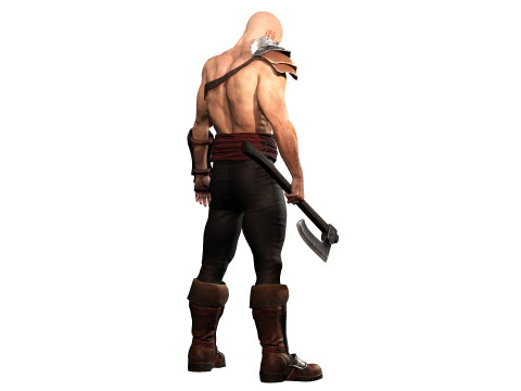 Viking Warrior Modèle 3D