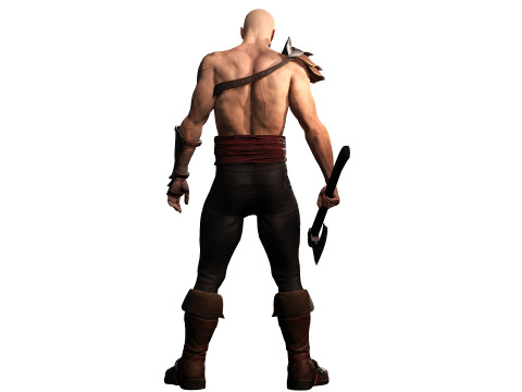 Viking Warrior Modèle 3D