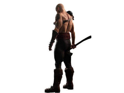 Guerriero vichingo Modello 3D