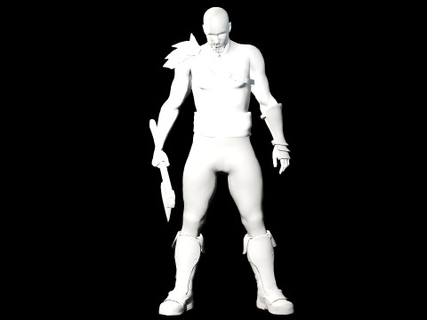 Viking Warrior Modèle 3D