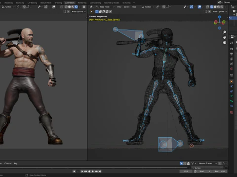 Guerriero vichingo Modello 3D