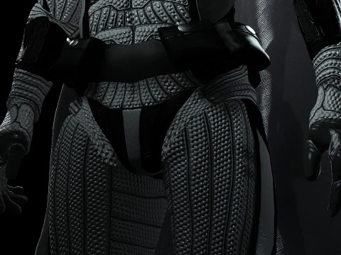 Moon Knight 3D Model