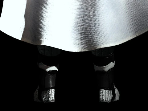 Moon Knight 3D Model