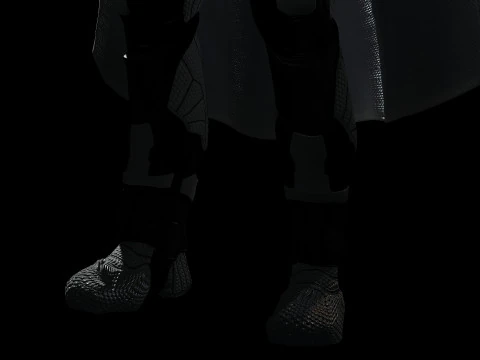 Moon Knight 3D Model