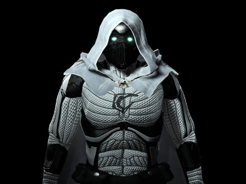 Moon Knight 3D Model