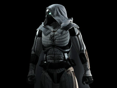 Moon Knight 3D Model