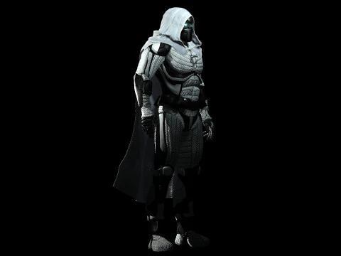 Moon Knight 3D Model