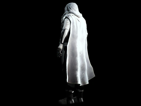 Moon Knight 3D Model
