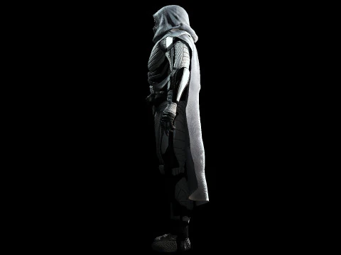 Moon Knight 3D Model