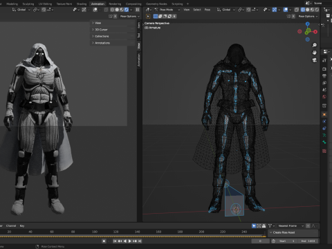 Moon Knight Modelo 3D