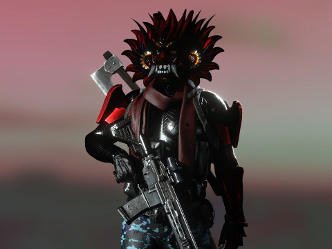 Rogue Secret Agent AKA The Demon 3D Model