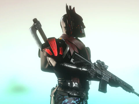 Rogue Secret Agent AKA The Demon 3D Model