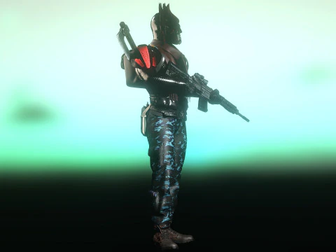 Rogue Secret Agent AKA The Demon 3D Model