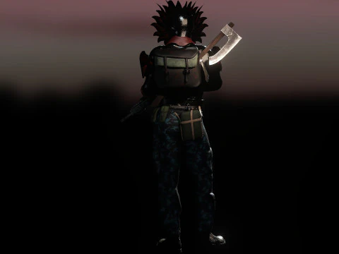 Rogue Secret Agent AKA The Demon 3D Model