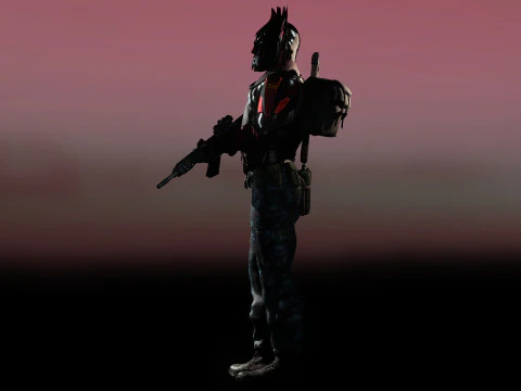 Rogue Secret Agent AKA The Demon 3D Model