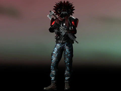 Rogue Secret Agent AKA The Demon 3D Model