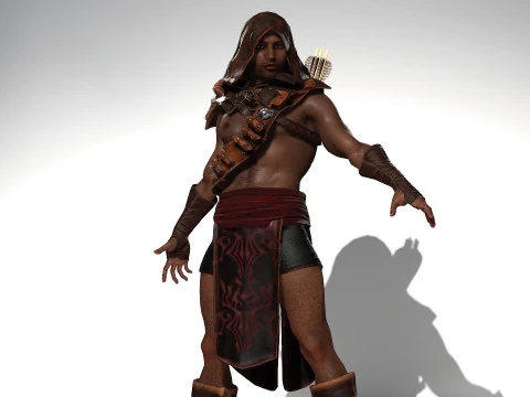 Pembunuh Bandit Model 3D