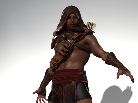 Bandit Assassin 3D Model