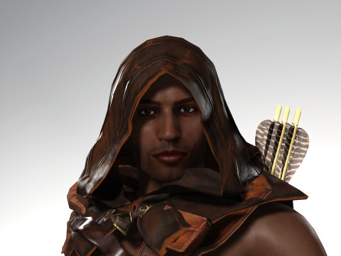 Bandit Assassin 3D Model