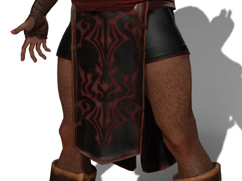 Bandit Assassin 3D Model