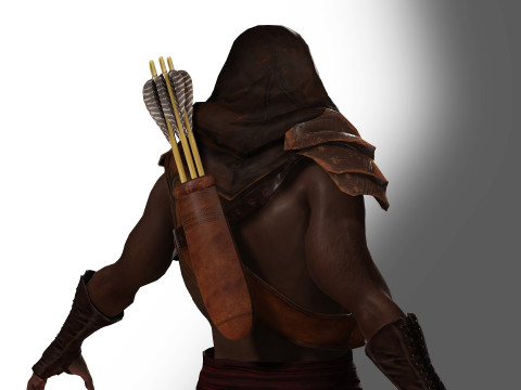Bandit Assassin 3D Model