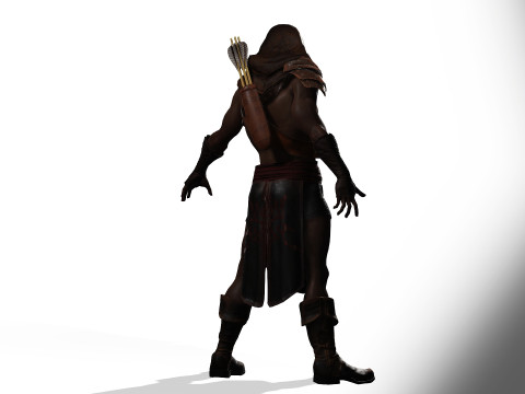 Bandit Assassin 3D Model