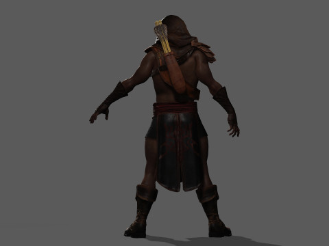 Bandit Assassin 3D Model