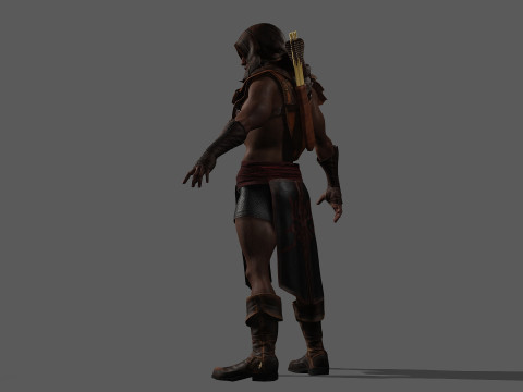 Bandit Assassin 3D Model