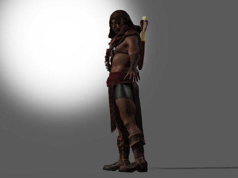 Bandit Assassin 3D Model