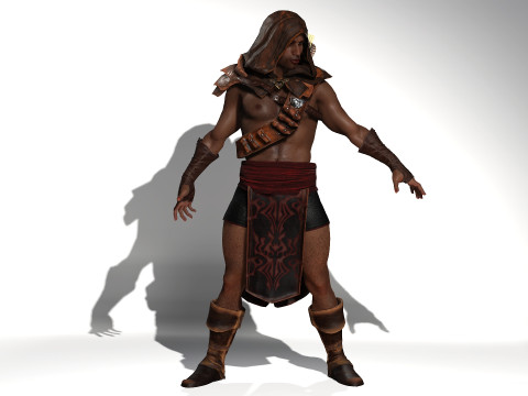 Bandit Assassin 3D Model