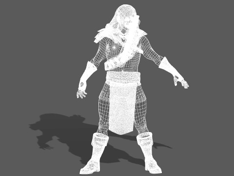 Bandit Assassin 3D Model