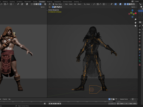 Bandit Assassin 3D Model