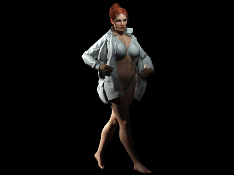 estou atrasado para o trabalho Modelo 3D