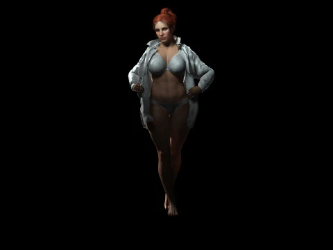 estou atrasado para o trabalho Modelo 3D