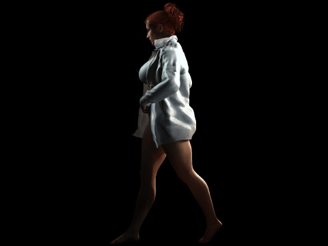 I am late for work 3D 模型