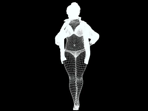 estou atrasado para o trabalho Modelo 3D