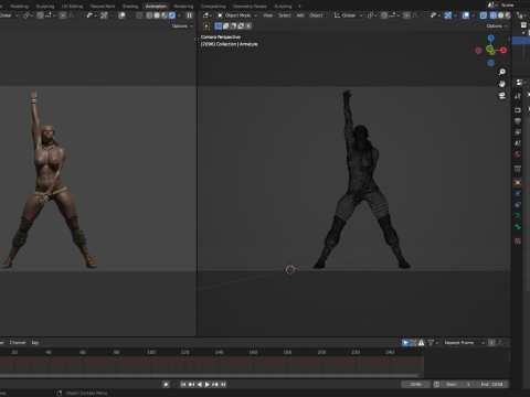 African Queen 3D Модель