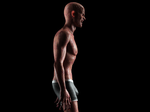 Zombie maschio Modello 3D