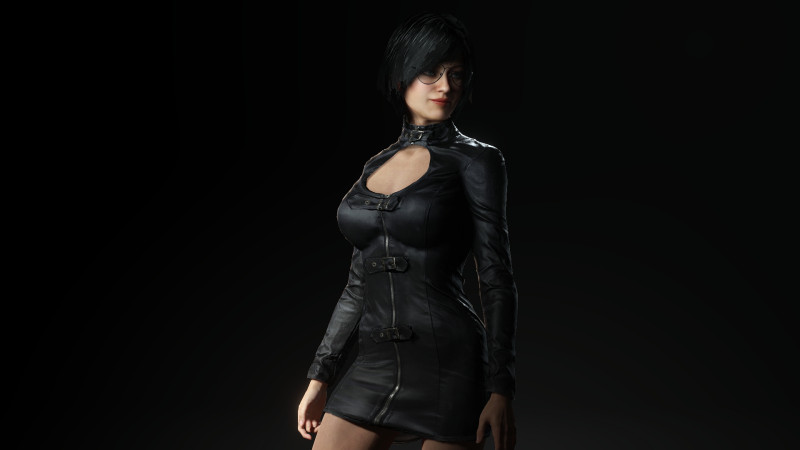 神秘少女阿莉亚 3D 模型 .c4d .max .obj .3ds .fbx .stl .blend 