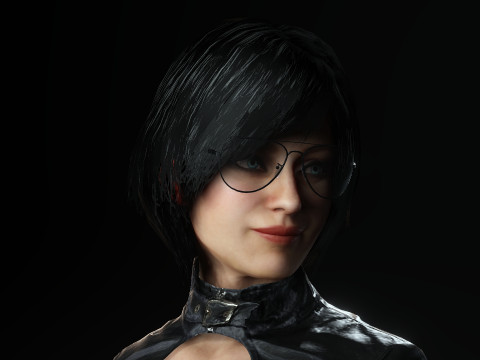 神秘少女阿莉亚 3D 模型