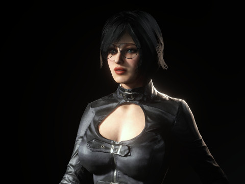 神秘少女阿莉亚 3D 模型