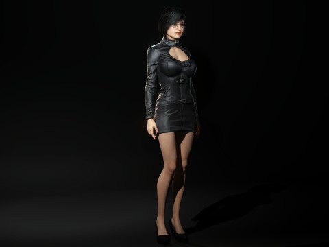 神秘少女阿莉亚 3D 模型