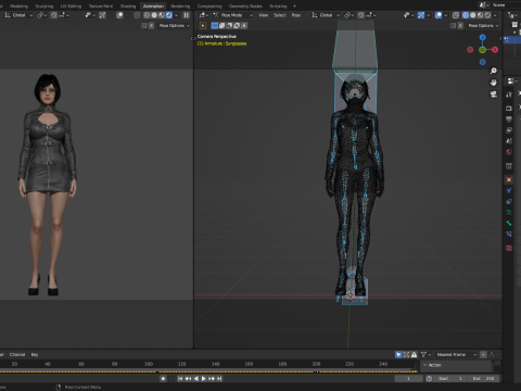神秘少女阿莉亚 3D 模型