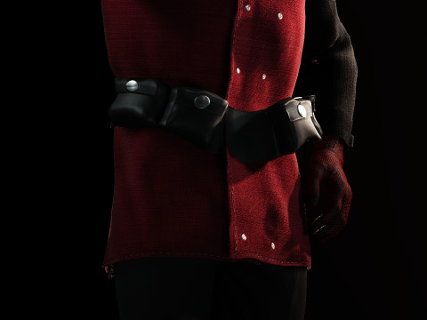 黄金時代のデッドプール 3Dモデル